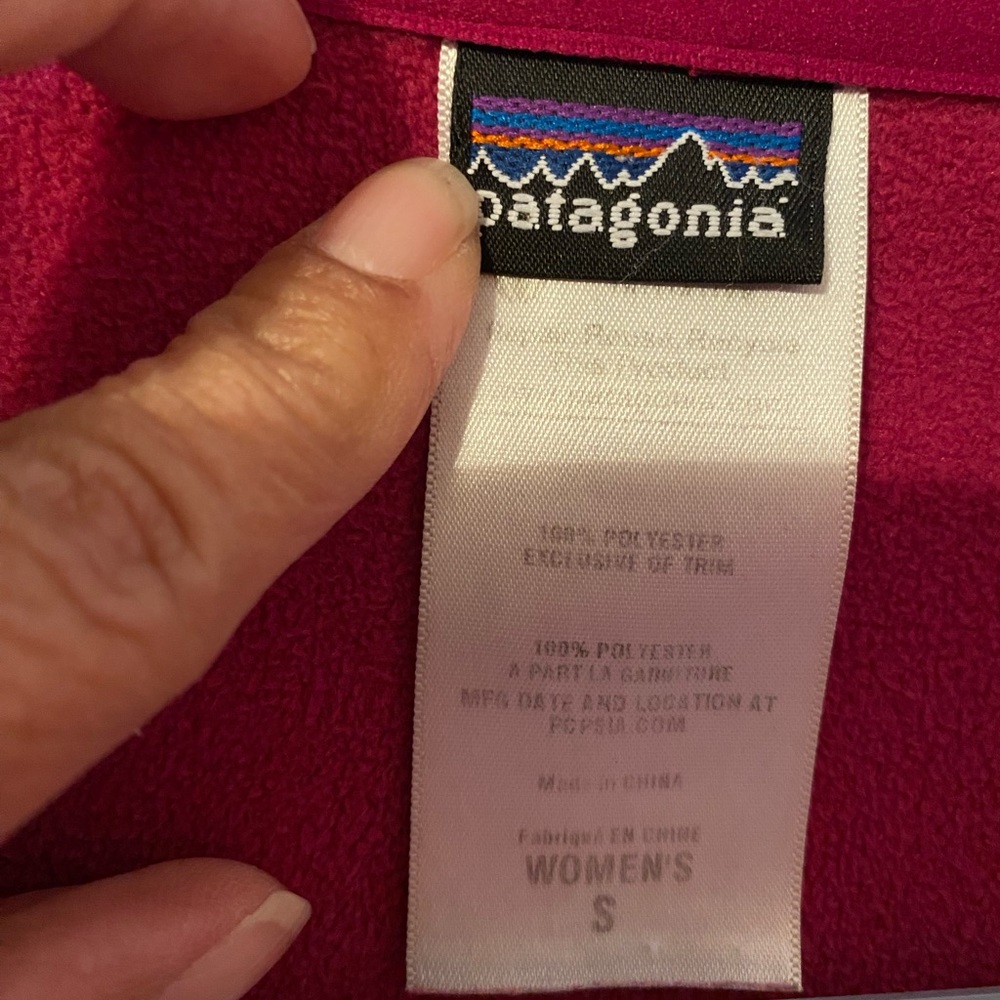 Patagonia fleece pullover women’s - Picture 5 of 5